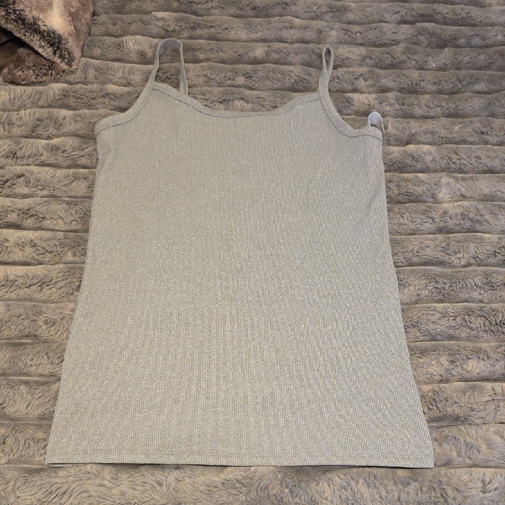 No Boundaries Light Gray Camisole Top
